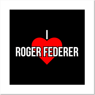 Roger Federer v3 Posters and Art